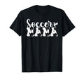 Soccer Nana Heart Grandma Nana Soccer T-Shirt - Graphic Print for Adults