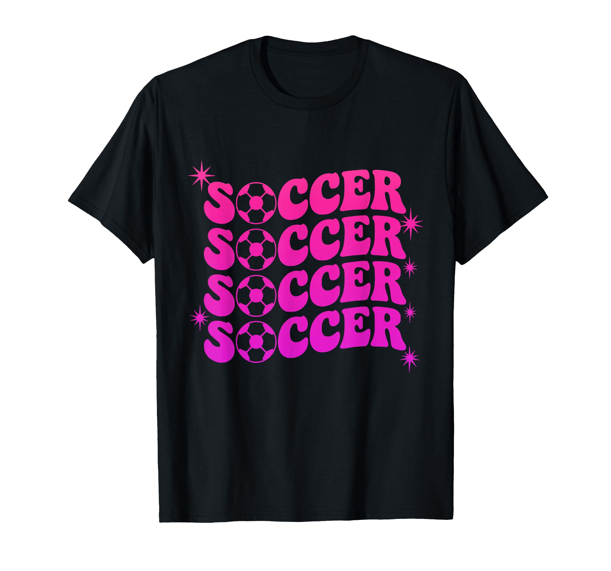 Soccer Coquette Bow Soccer Mom T-Shirt - Aesthetic Graphic Men Women