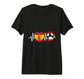 Spanish Football Heartbeat Spain T-Shirt - Aesthetic Graphic Men Women