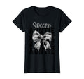 Soccer Auntie Coquette Bow Biggest T-Shirt - Fun Novelty Design Men Women