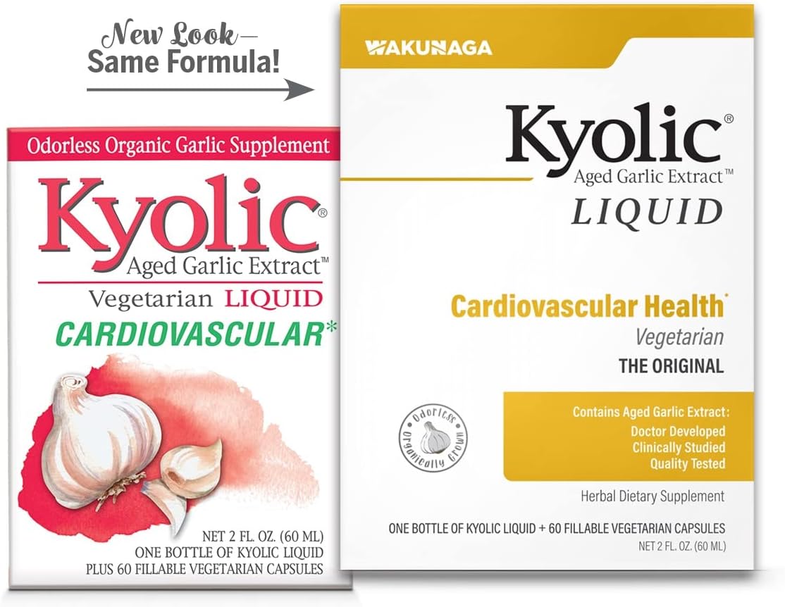 Kyolic Liquid Aged Garlic Extract - Supports Immune System - 2 Oz