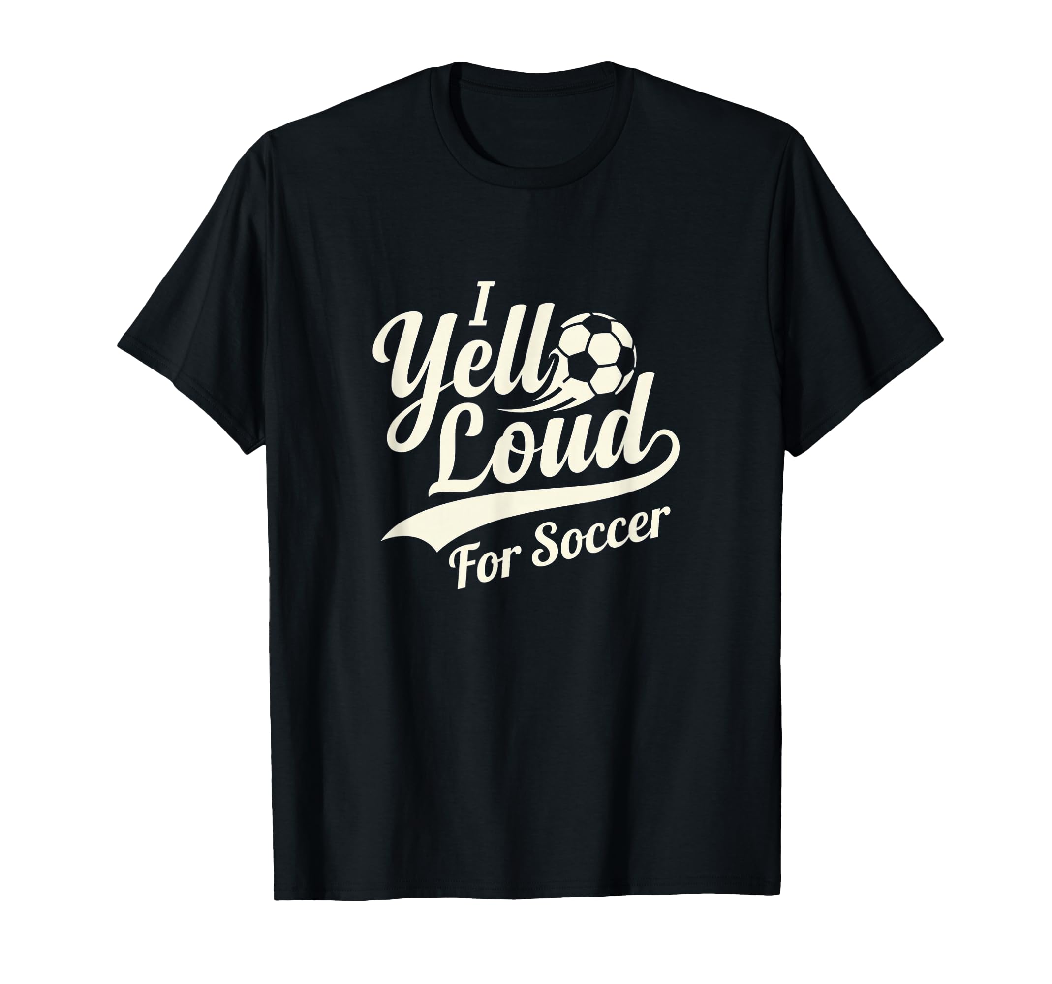 I Yell Loud Soccer Mom Heart Club T-Shirt - Minimalist Print Men Women