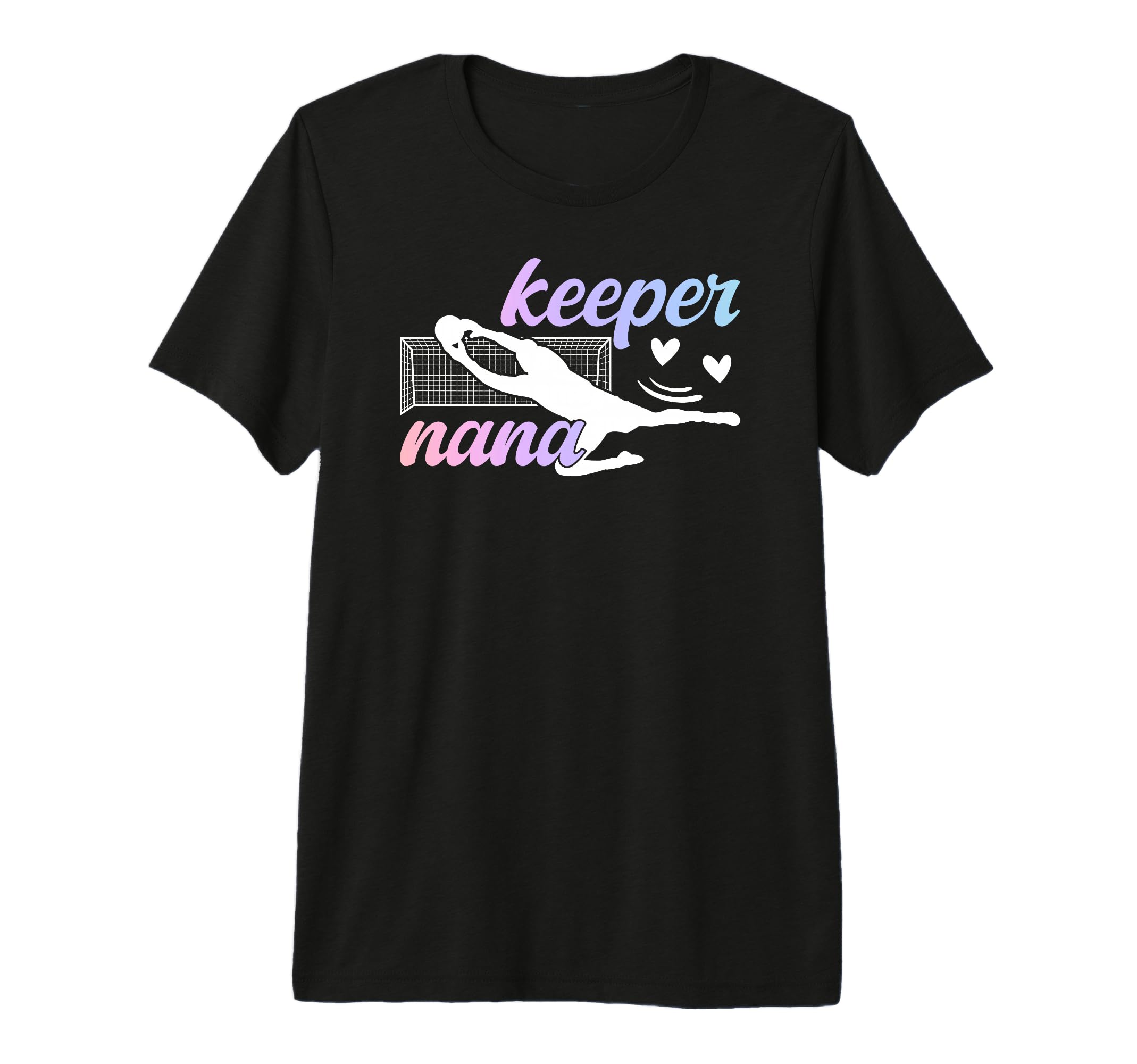 Soccer Keeper Nana Soccer T-Shirt - Casual Everyday Wear Men Women