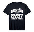 Mens Class 2027 Senior Year Soccer Team T-Shirt - Custom Art Print Unisex