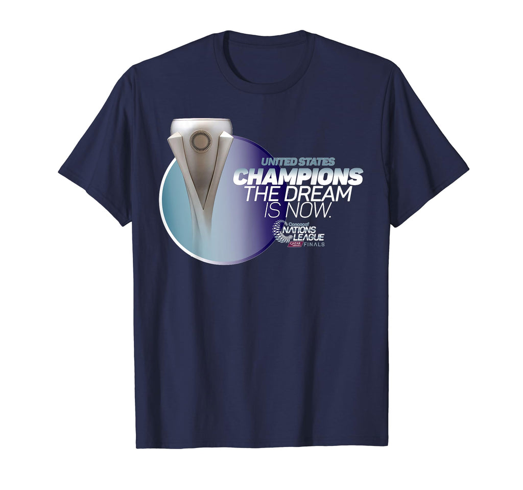 United State Champions Concacaf Nations T-Shirt - Minimalist Print Unisex