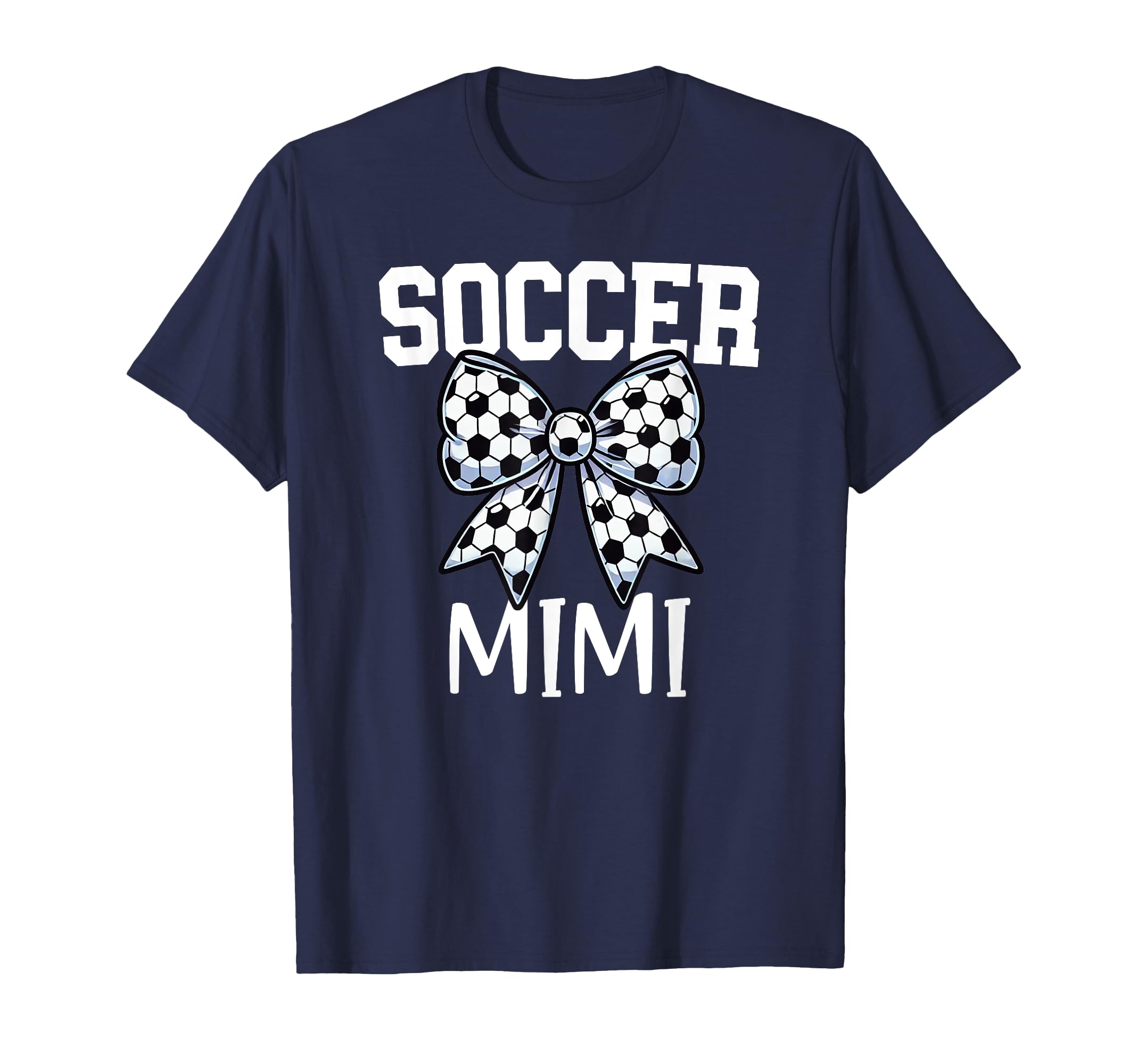 Soccer Mimi Soccer Game Day Proud Mimi T-Shirt - Minimalist Print Unisex