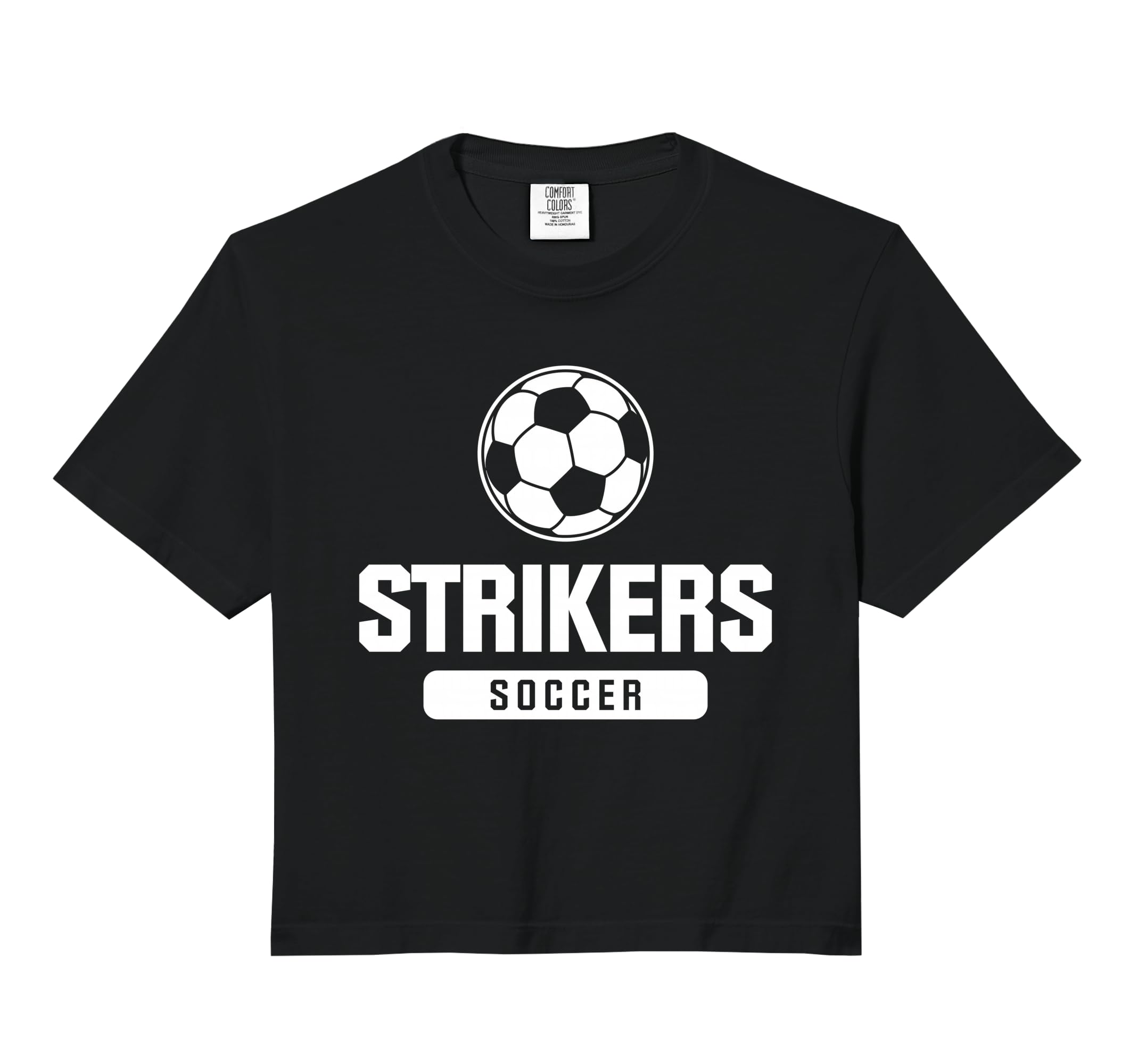Strikers Soccer Elementary Middle Sweatshirt - Custom Art Print for Adults