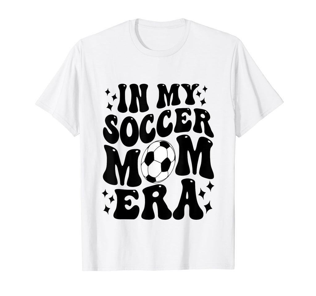 My Soccer Mom Era Soccer Mama Mothers T-Shirt - Graphic Print for Adults