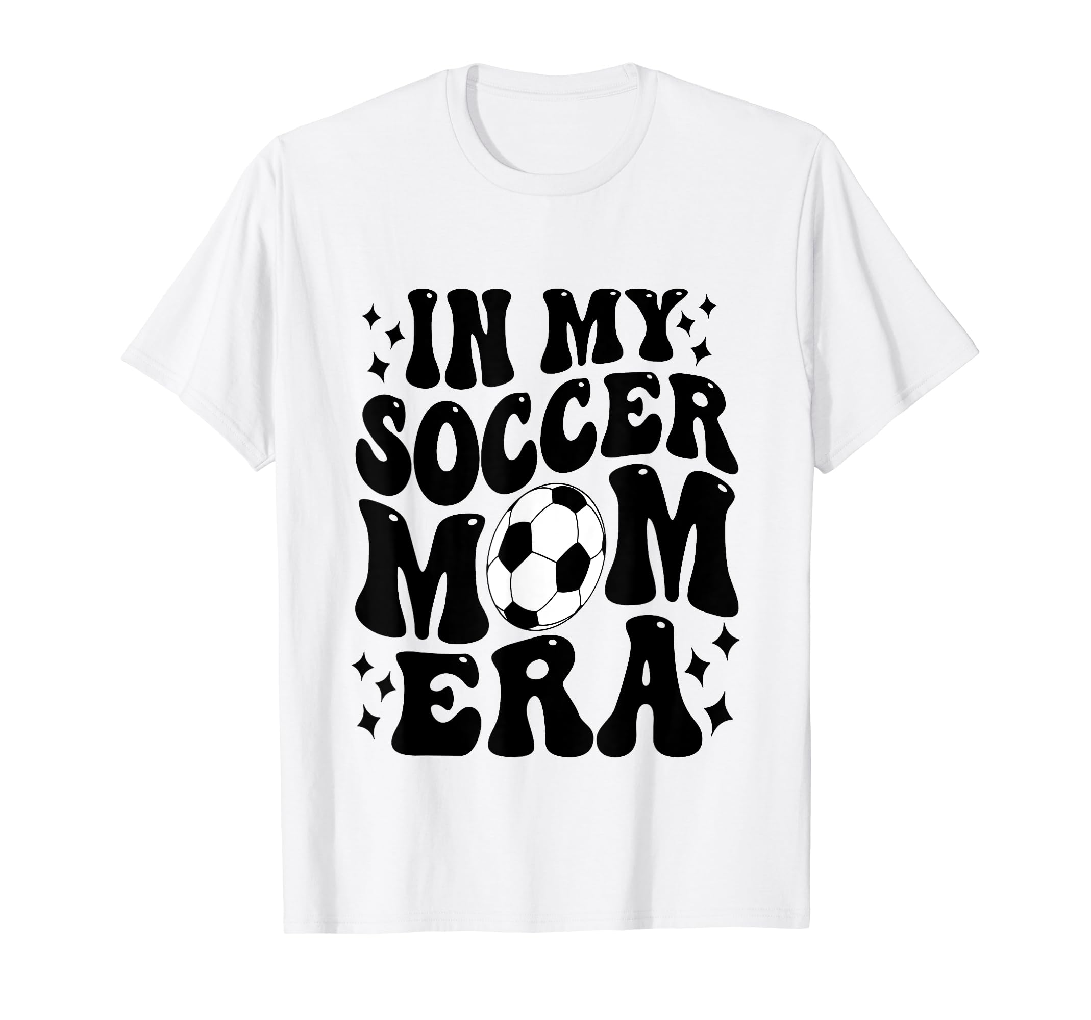 My Soccer Mom Era Soccer Mama Mothers T-Shirt - Graphic Print for Adults