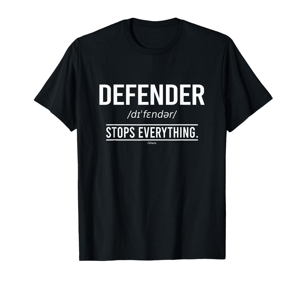 Hoops Nowa Football Motivation Team T-Shirt - Minimalist Print Unisex