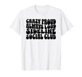 Sideline Social Club Soccer Mom T-Shirt - Graphic Print for Adults
