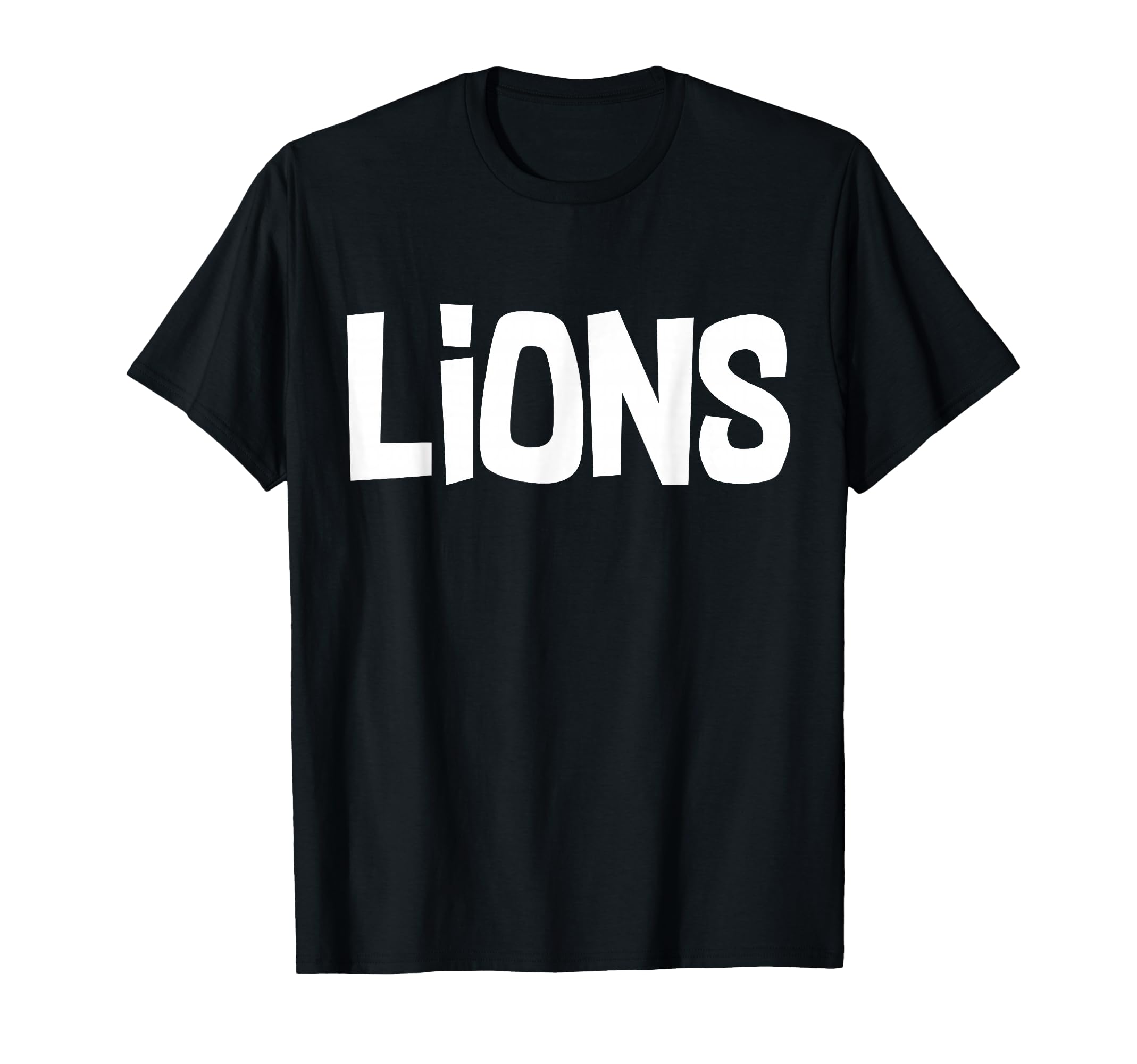 Lion Vibes Sports Junior High School T-Shirt - Trendy Graphic Men Women