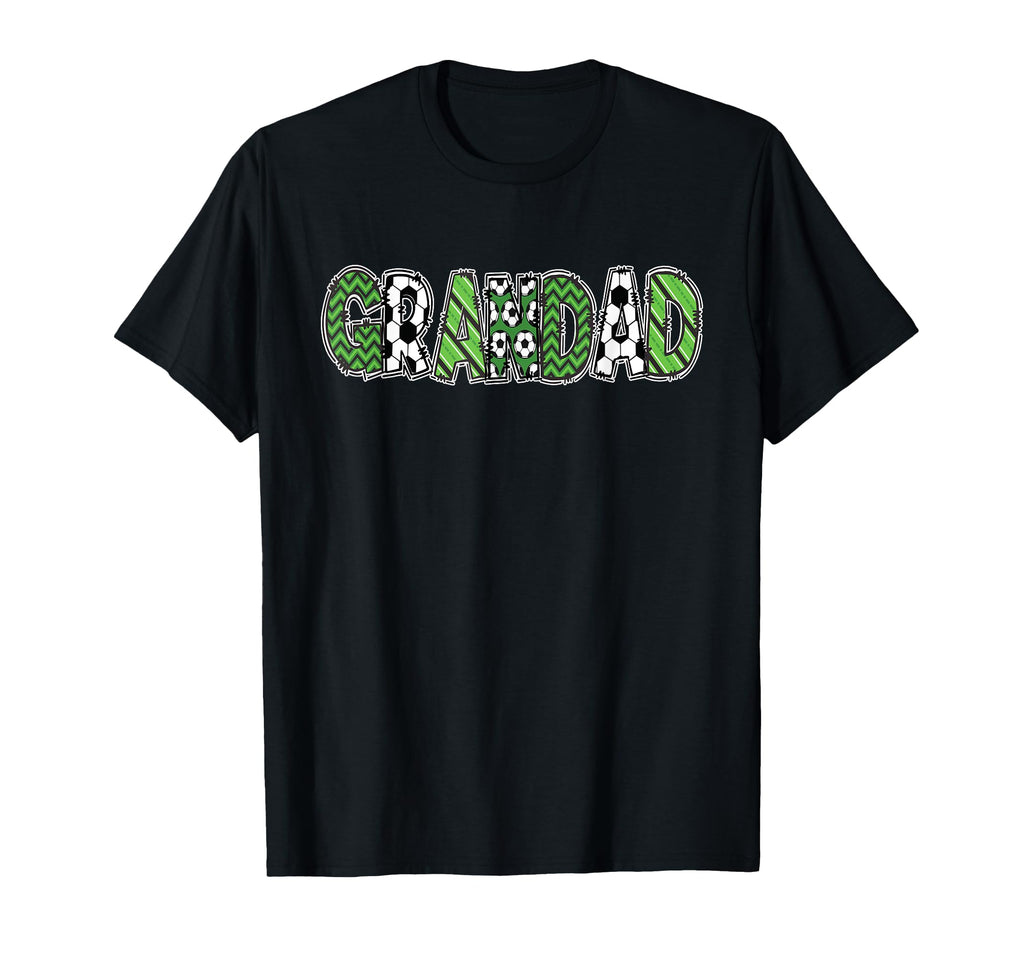 Soccer Grandpa Grandad Birthday T-Shirt - Aesthetic Graphic for Adults