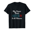 My Heart Beats 90 Minutes Soccer Fan T-Shirt - Unique Graphic Men Women