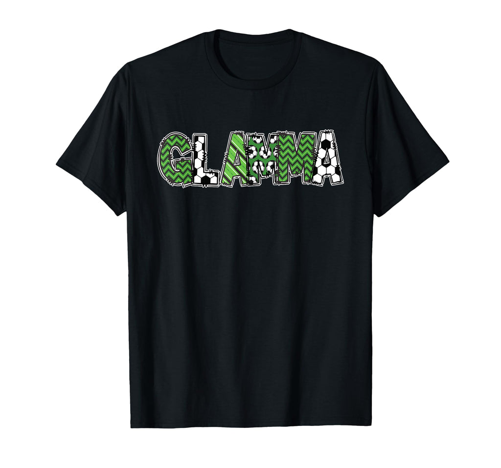 Soccer Glamma Birthday Party T-Shirt - Novelty Apparel Men Women