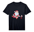 Santa Claus Field Hockey T-Shirt - Fun Novelty Design for Adults