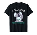 Assistant Coach Koalafied Qualified T-Shirt - Aesthetic Graphic for Adults