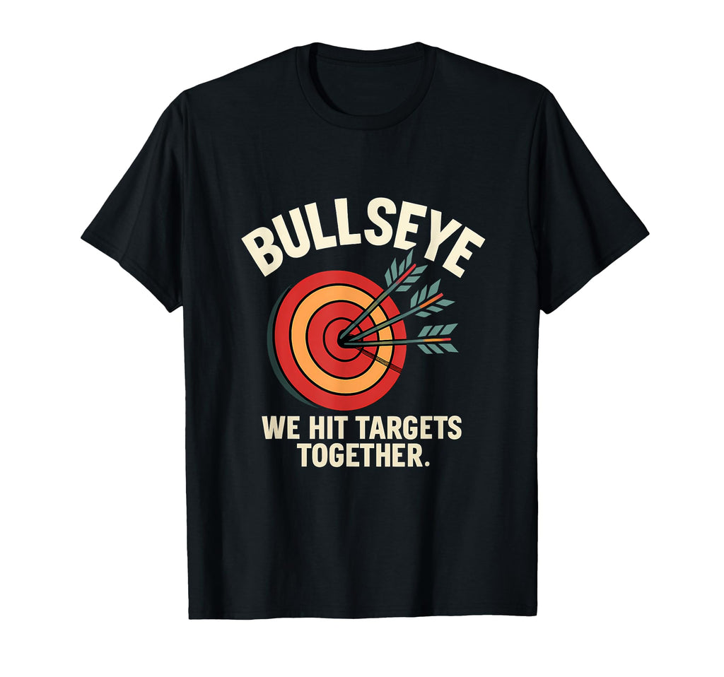 Bullseye Team Spirit Target T-Shirt - Trendy Graphic for Adults