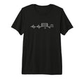 Soccer Player Heartbeat Funny Soccer T-Shirt - Novelty Apparel Men Women