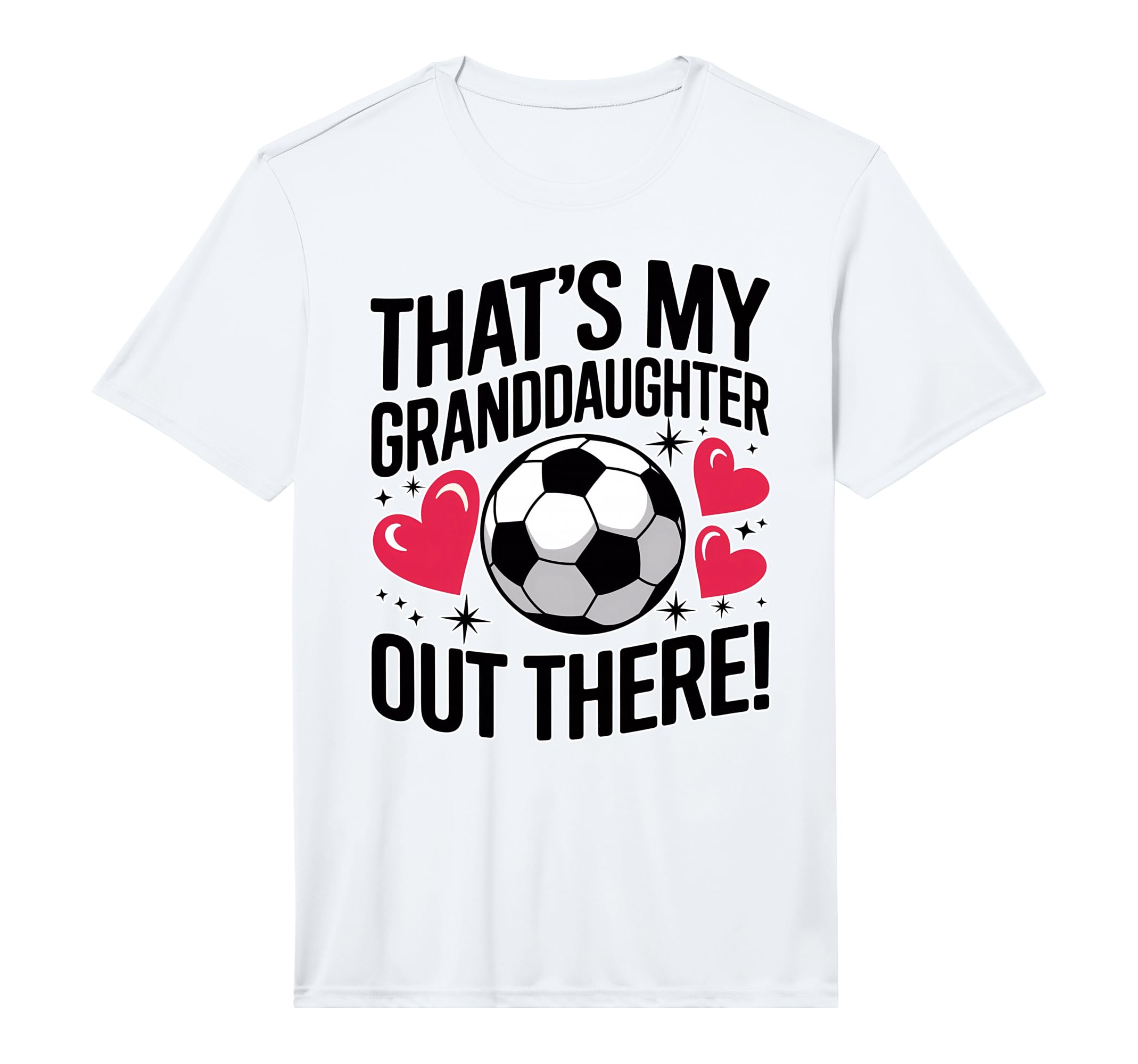 Mens Soccer Grandma Thats My Granddaughter T-Shirt - Graphic Print Unisex