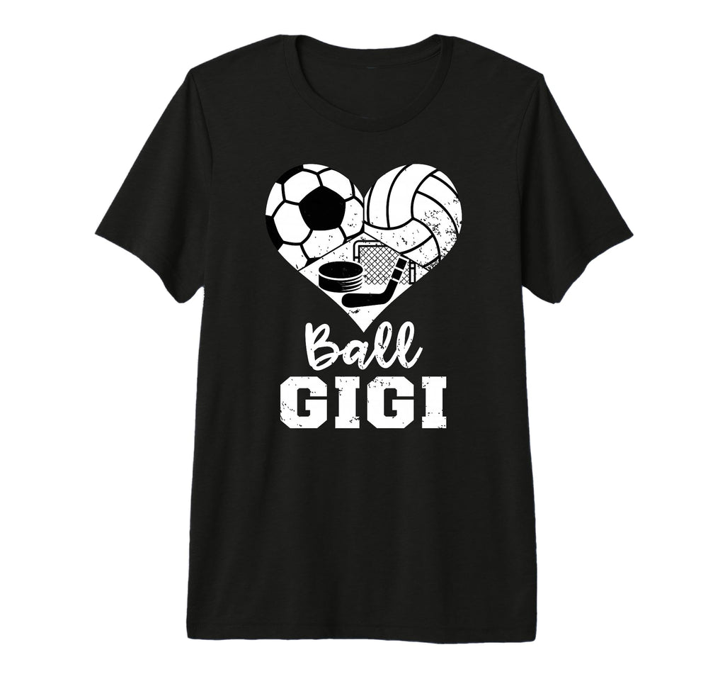 Ball Gigi Funny Soccer Volleyball T-Shirt - Casual Everyday Wear Men Women