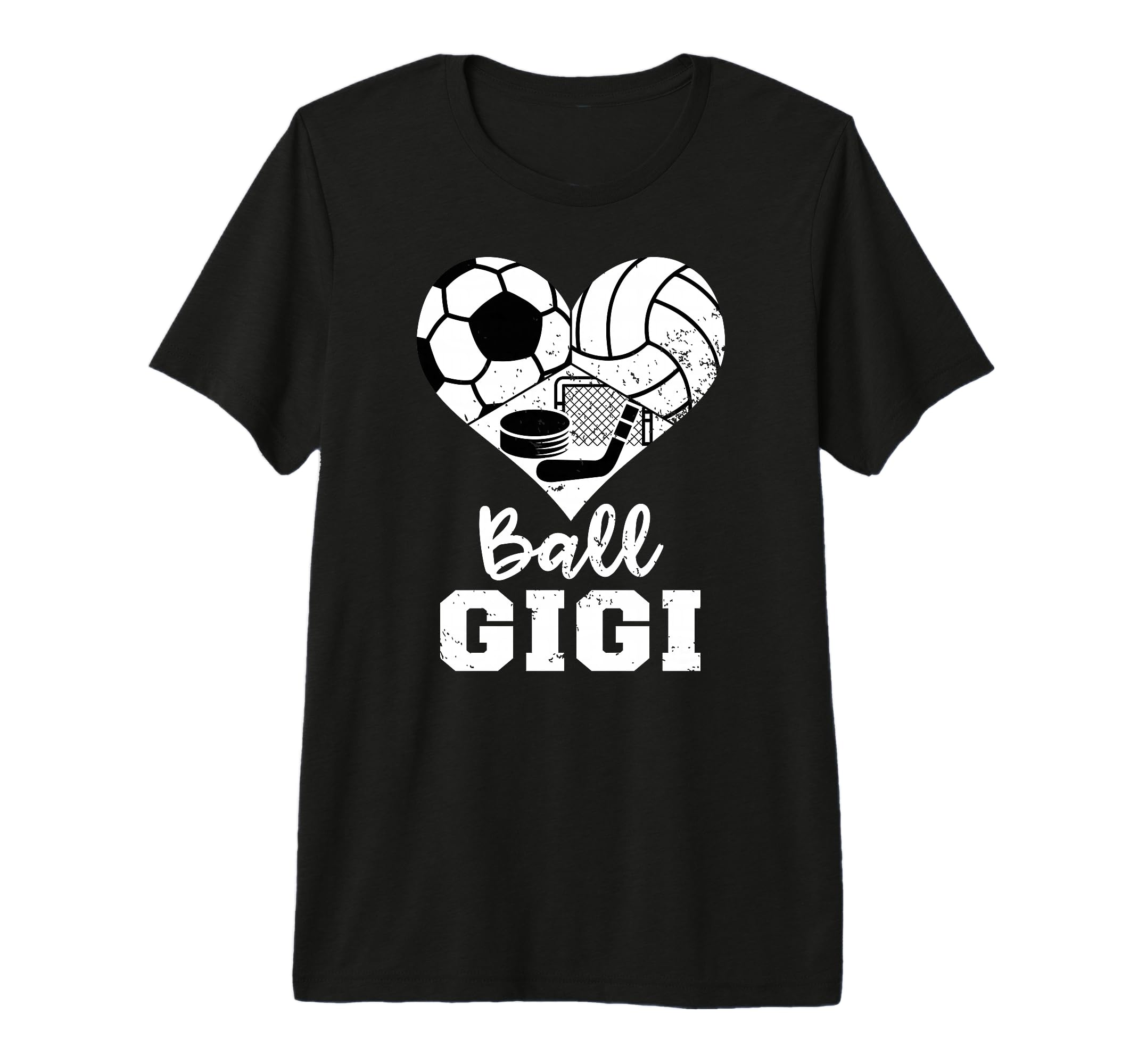 Ball Gigi Funny Soccer Volleyball T-Shirt - Casual Everyday Wear Men Women