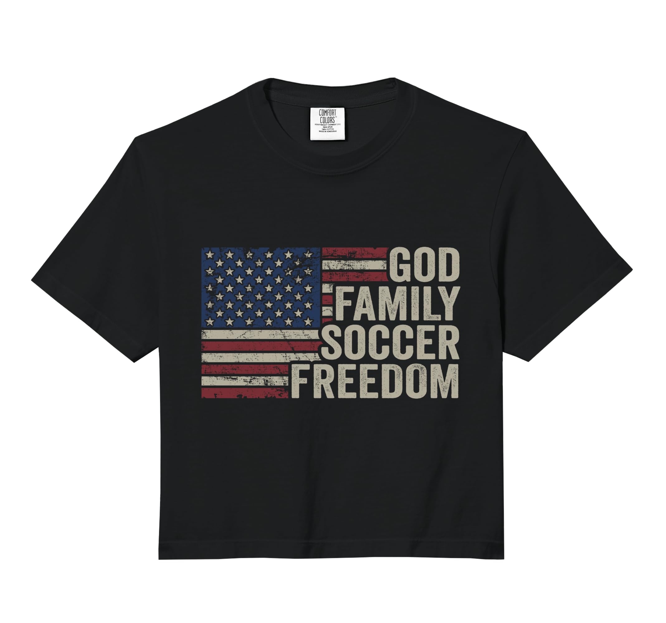 God Family Soccer Freedom Player Coach Hoodie - Trendy Graphic for Adults