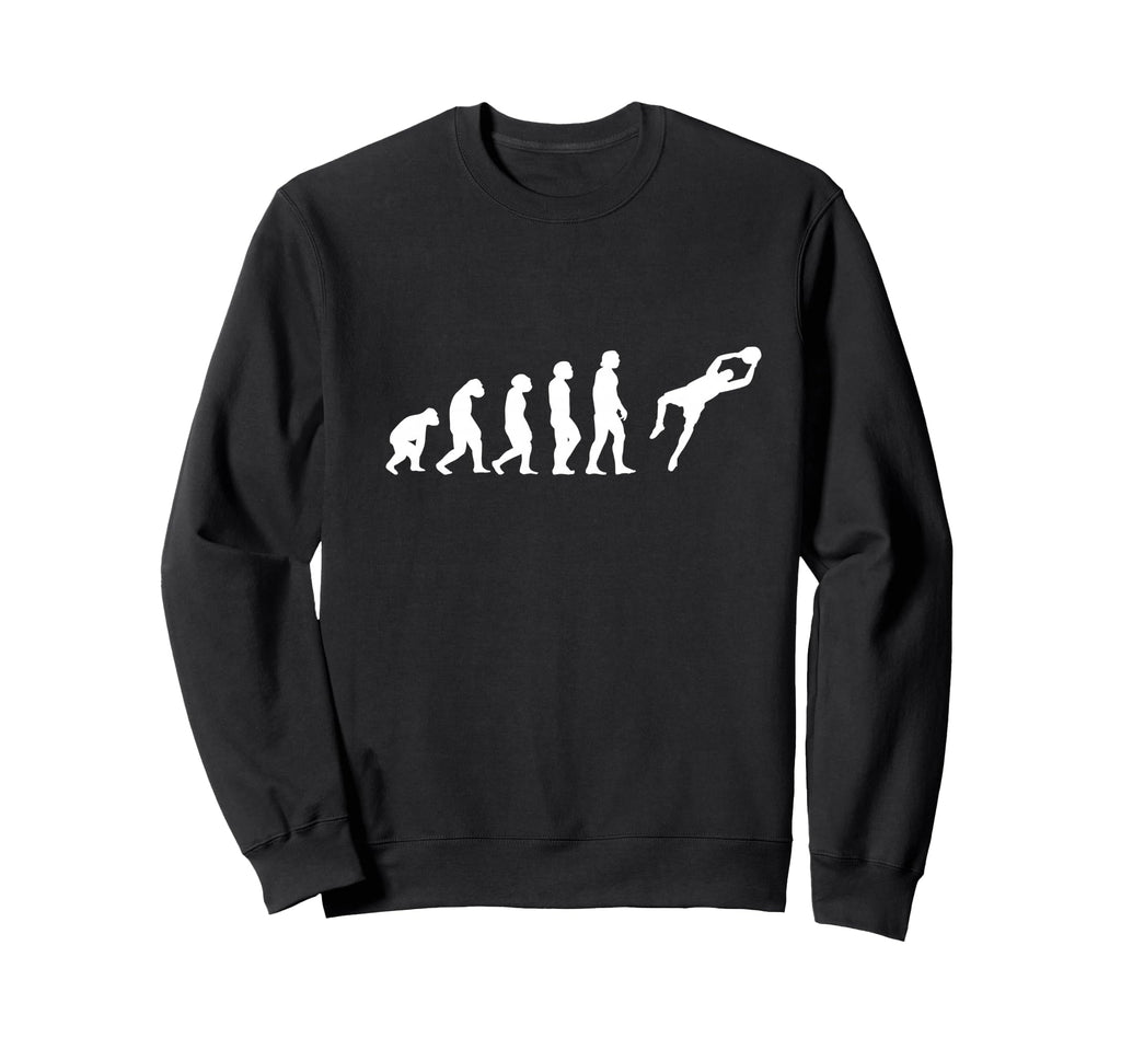 Soccer Goalie Evolution Goalkeeper Sweatshirt - Custom Art Print Unisex
