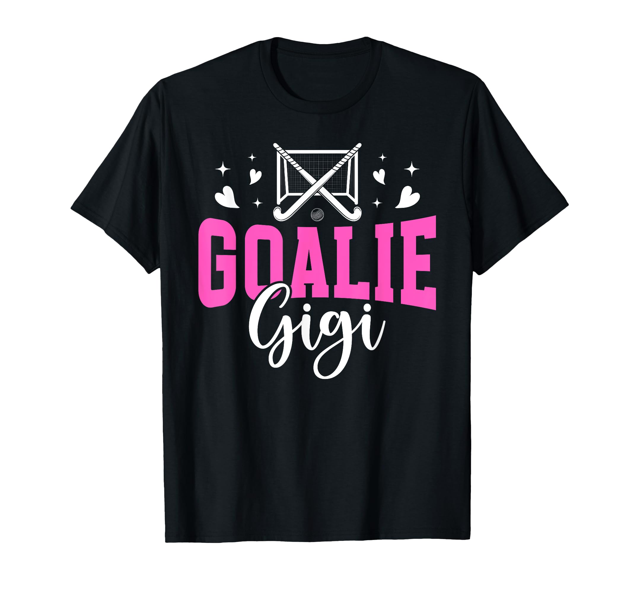 Field Hockey Goalie Gigi Field T-Shirt - Custom Art Print for Adults