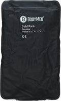 BodyMed Heavy Duty Reusable Urethane Ice Pack for Knee, Arm, Elbow, Shoulder, Back - Professional Grade Cold Therapy for Injuries, Aches, Swelling, Bruises, Sprains - 12 in. x 7 in. (Half)