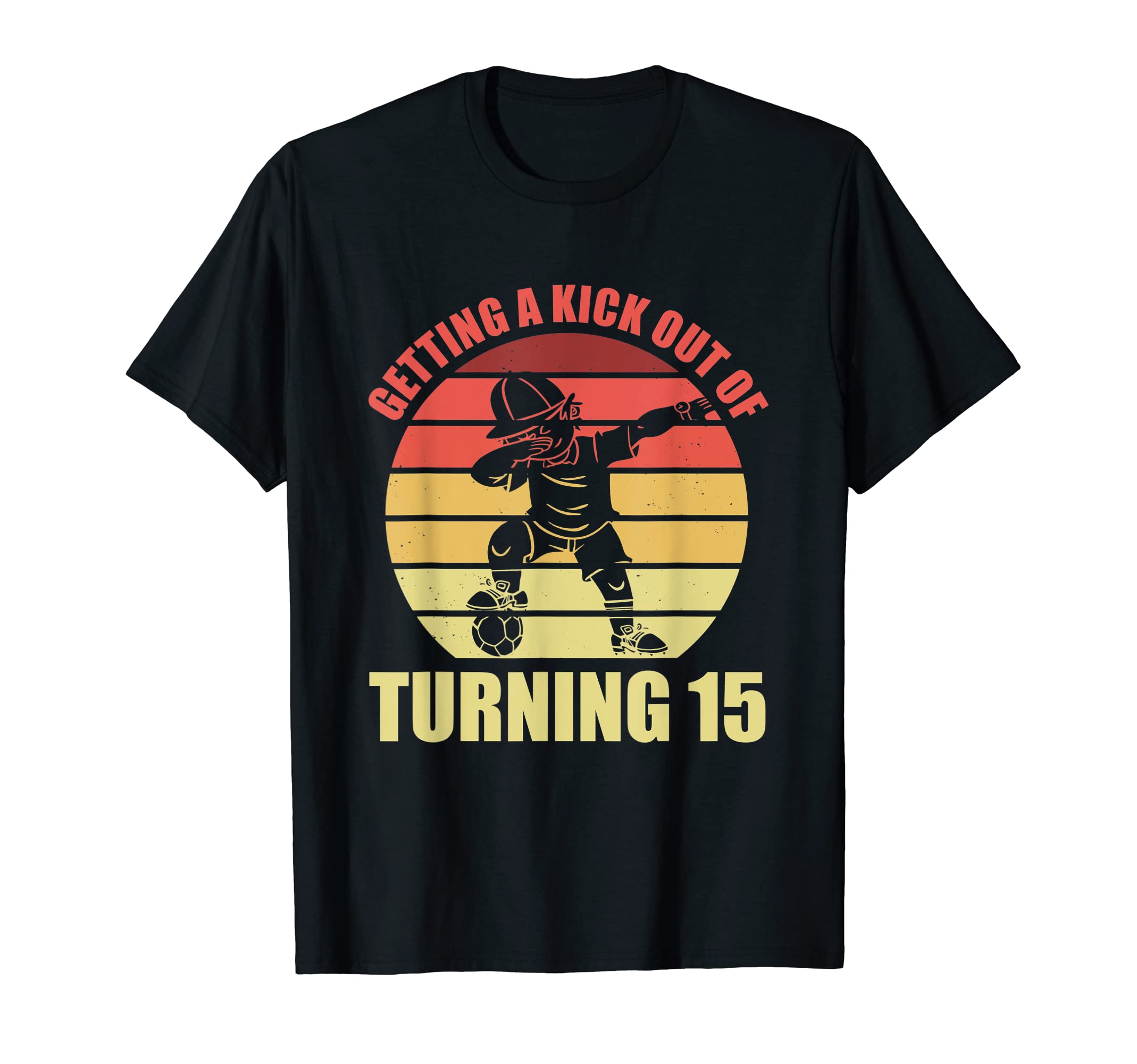 15 Year Old Happy 15Th Birthday T-Shirt - Minimalist Print Men Women