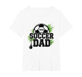 Proud Soccer Dad Whistle Sports Fan T-Shirt - Fun Novelty Design Unisex
