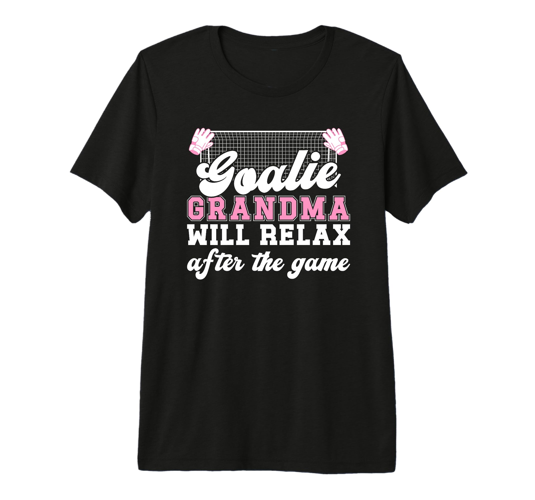 Funny Soccer Goalie Grandma Soccer T-Shirt - Minimalist Print Unisex
