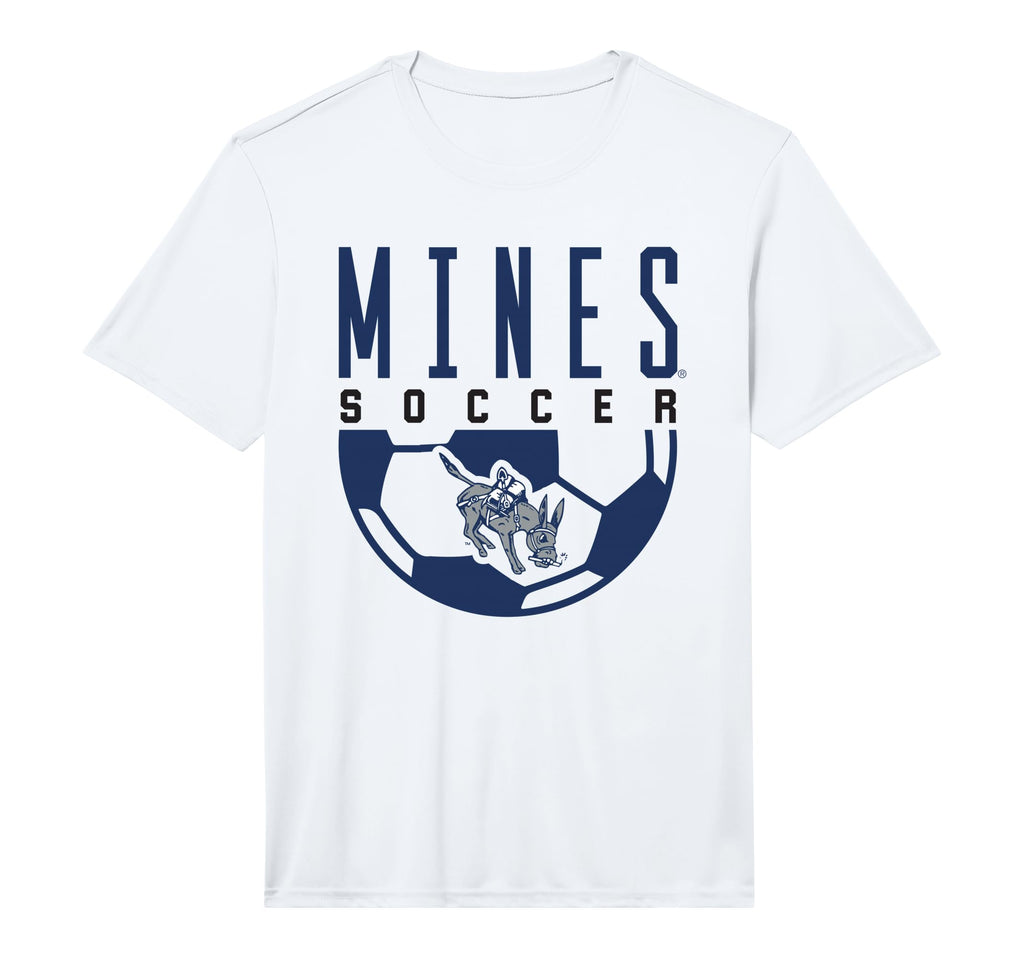 Colorado School Mines Orediggers Soccer T-Shirt - Custom Art Print Unisex