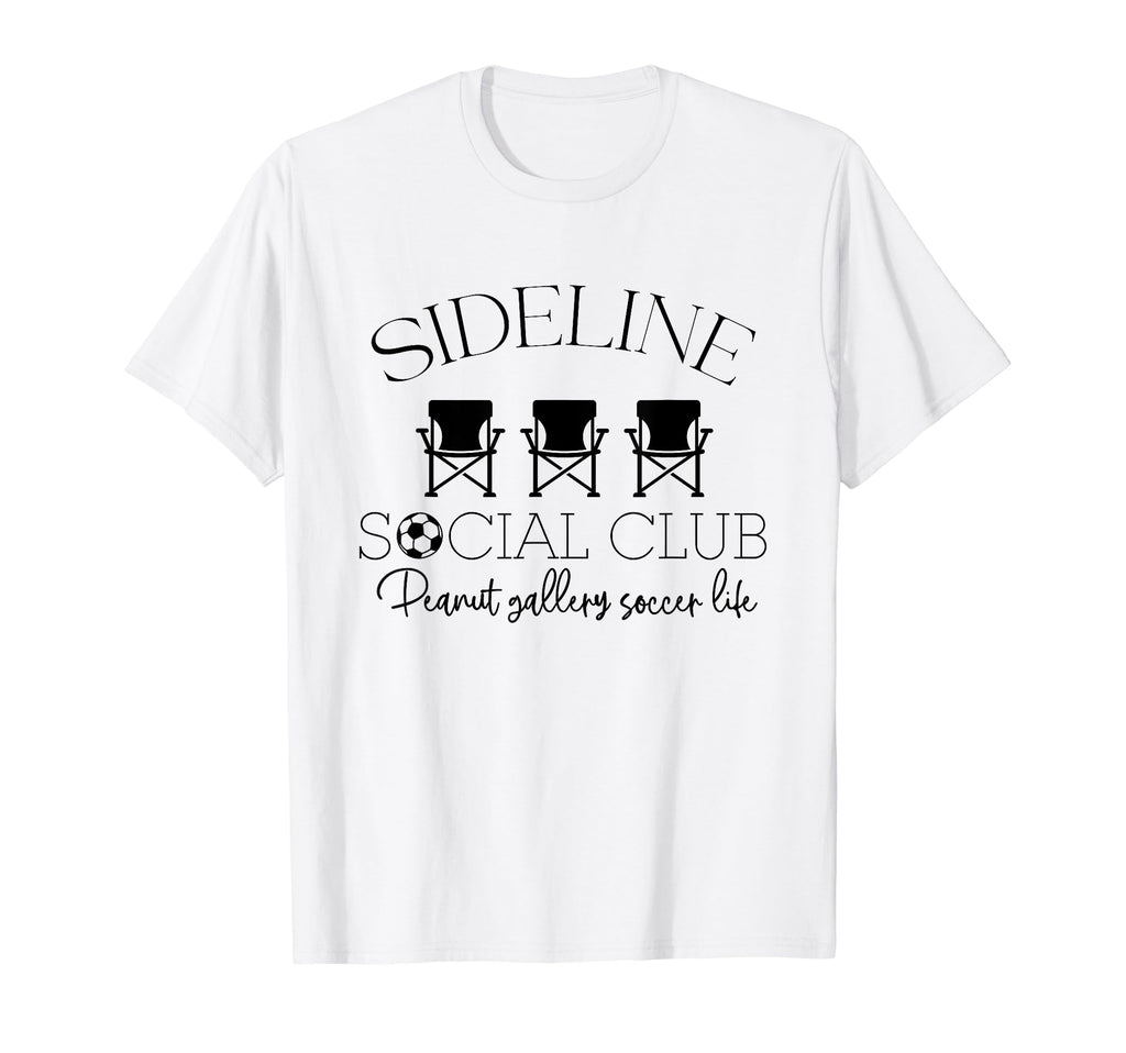 Sideline Social Club Peanut Gallery T-Shirt - Minimalist Print Unisex