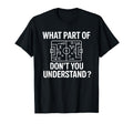 What Part Soccer Football Dont You T-Shirt - Unique Graphic Unisex