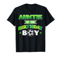 Auntie Birthday Soccer Party Family Love T-Shirt - Streetwear Style Unisex