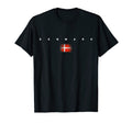 Denmark Flag Pride Soccer Danish T-Shirt - Trendy Graphic Men Women