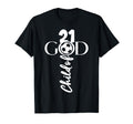 Jesus Christ 21 Years Child God Soccer T-Shirt - Minimalist Print Unisex