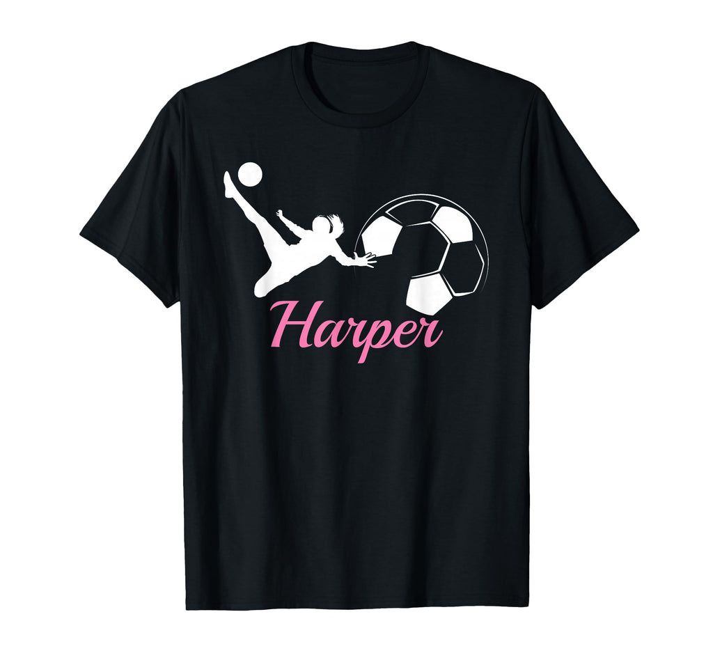 Harper Name Gift Personalized Soccer T-Shirt - Streetwear Style Unisex