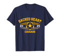 Sacred Heart Cougars High School Sweatshirt - Minimalist Print Men Women