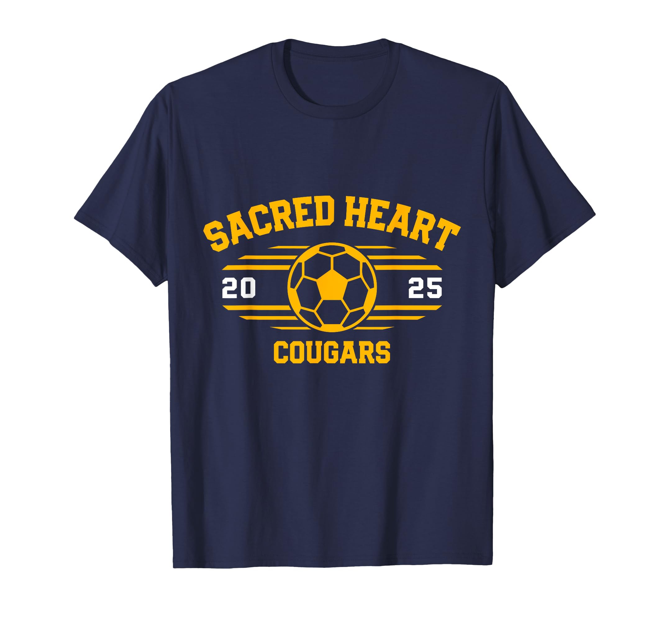 Sacred Heart Cougars High School Sweatshirt - Minimalist Print Men Women