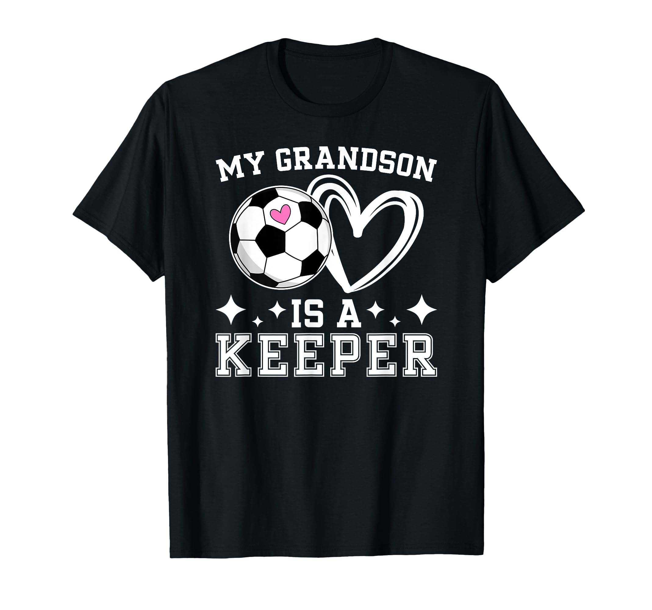 Proud Soccer Keeper Grandma Soccer T-Shirt - Graphic Print Men Women