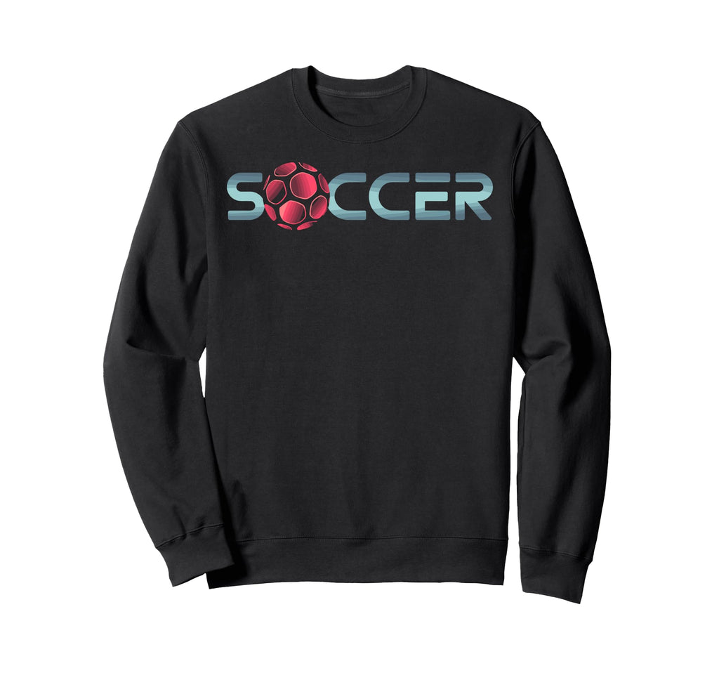Soccer Football Ball Soccer Player Sweatshirt - Novelty Apparel Men Women