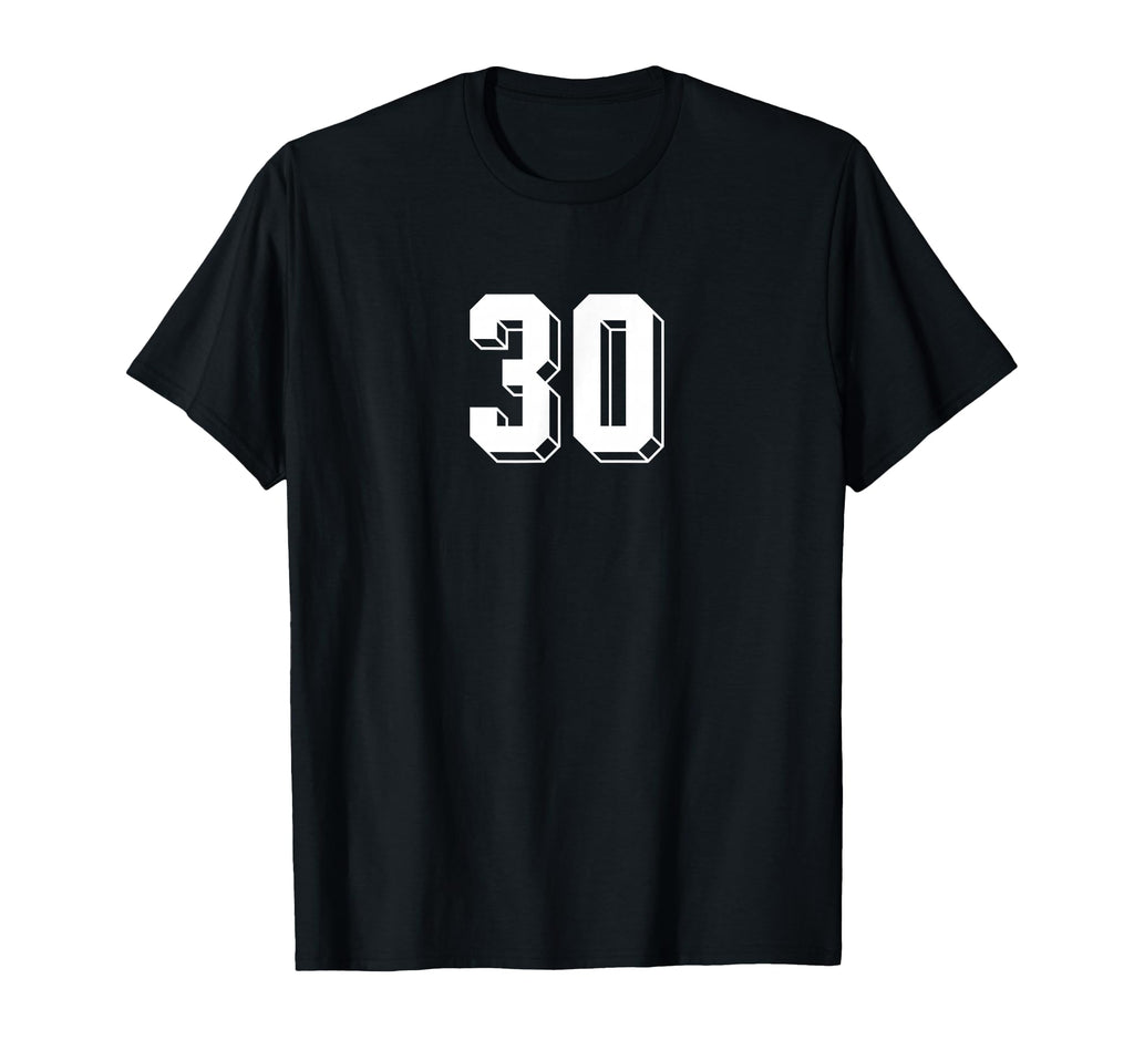 Number 30 80S 90S Soccer Team Jersey T-Shirt - Novelty Apparel Men Women