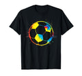 Soccer Ball Art Goalkeeper Soccer Player T-Shirt - Minimalist Print Unisex