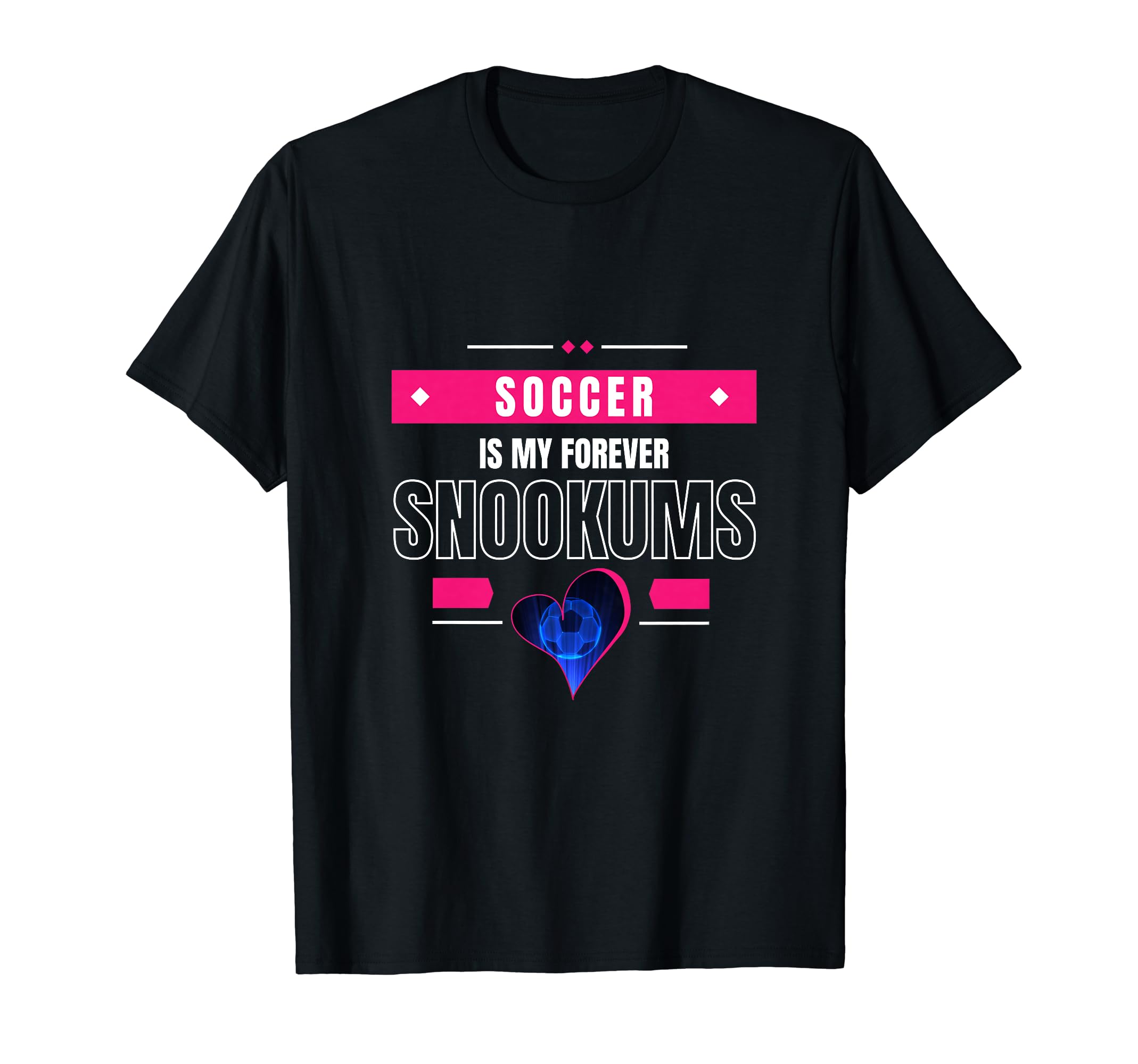 Heart Game Soccer Is My Forever T-Shirt - Casual Everyday Wear Unisex