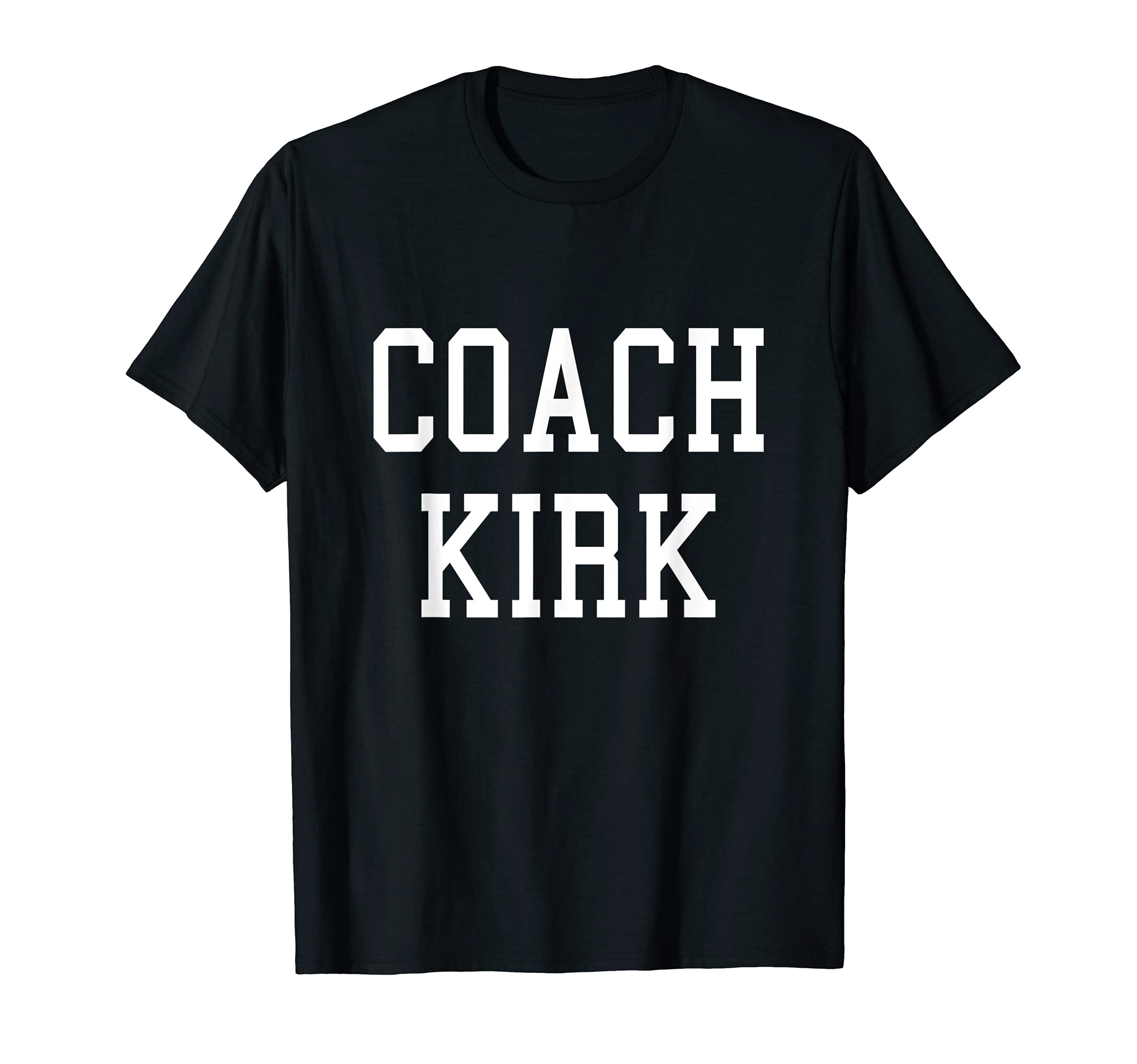 Coach Kirk Custom Football Soccer T-Shirt - Aesthetic Graphic Men Women