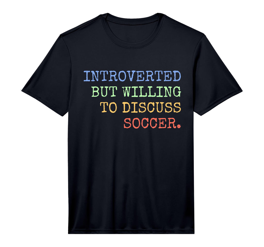 Mens Introverted But Willing To T-Shirt - Casual Everyday Wear Men Women