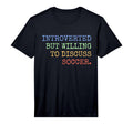 Mens Introverted But Willing To T-Shirt - Casual Everyday Wear Men Women
